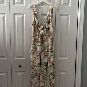 Green floral Abercrombie dress